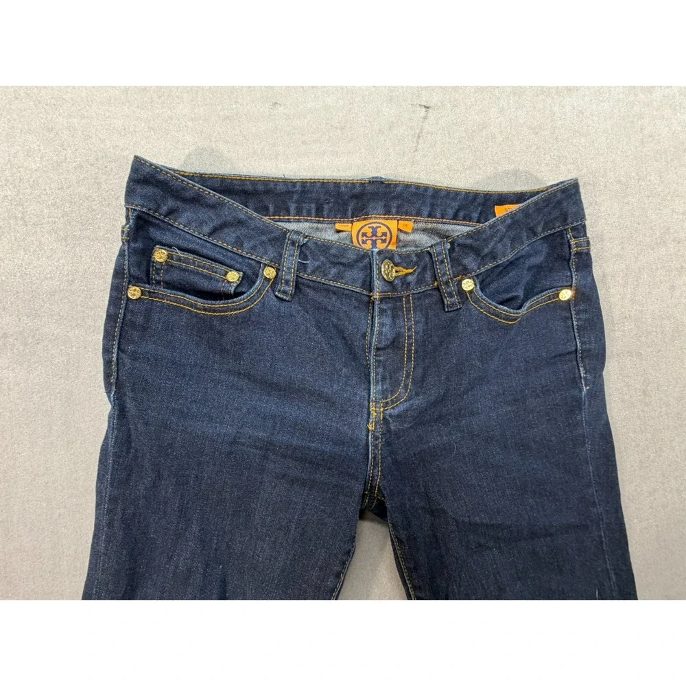Tory Burch Women Straight Leg Jeans Size 26